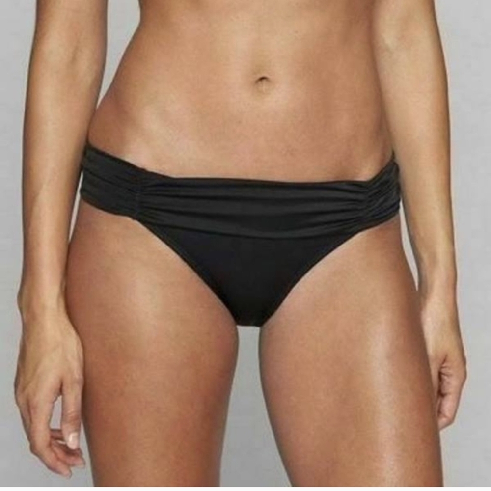 Athleta High Dive Gather Bikini Bottom